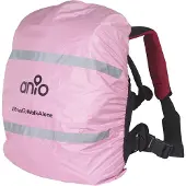 Anio Housse de protection contre la pluie pour sac à dos scolaire, sur-vêtement imperméable, protection pour sac à dos avec éléments réfléchissants