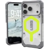 Urban Armor Gear Pathfinder MagSafe (Apple iPhone 17 Pro), Coque pour téléphone portable, Transparent, Jaune