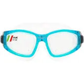 Cressi Galileo Glass Swimming Mask Bleu