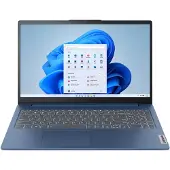 Lenovo Ordinateur portable IdeaPad Slim 3 15IRU8 i3-1315U 15,6" FHD IPS 300 nits AG 8 Go LPDDR5-4800 SSD 512 Go Intel UHD Graphics 47 Wh Win11 Bleu Abyss