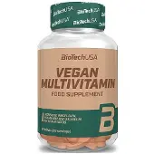 BiotechUSA Multivitamines végétaliennes, multivitamines complètes avec minéraux, 60 comprimés