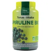 Pharm'up Spiruline Bio Tonus et Vitalité 300 Comprimés 500mg