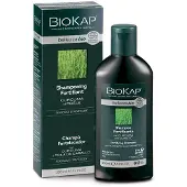 Biokap Shampooing fortifiant bio à l'extrait de curcuma et à la prêle pour cheveux fins 200 ml