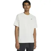 Adidas T-Shirt 'Essentials' gris clair / blanc naturel