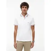 Tommy Hilfiger T-Shirt bleu foncé / rouge carmin / blanc