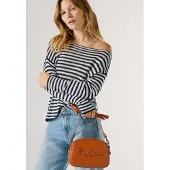 Pepe Jeans pour femme. PL0300113 Sac brun Danara Bass (OSFA), Marron, Casuel, Polyuréthane
