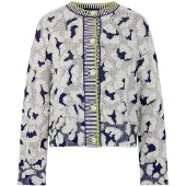 Marc Cain Cardigan bleu / gris clair