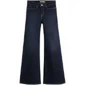 Levi's 318 Shaping Wide Leg Jeans Bleu 33 / 32 Femme