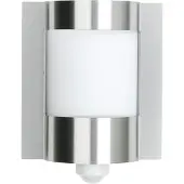 Albert Lampe d'extérieur en acier inoxydable Kampala avec capteur