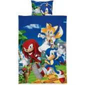 Sonic – Adult Bedding Set 140x200 (SCB80004) (200 x 140 cm, 63 x 60 cm)