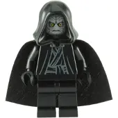 LEGO [N] Empereur Palpatine - Tête gris bleuté clair, mains noires sw0210