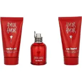Cacharel Edt Spray 30ml/2x50ml Body Lotion Amor Amor Giftset