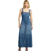 G-Star Robe Bustier Detachable Straps - Bleu moyen - Femmes