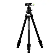 Fotopro Tripode professionnel série P (Matières plastiques, Métal), Trépied, Noir