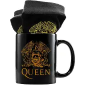 Pyramid Coffret Cadeau Avec Tasse Et Chaussettes Logo Queen 315ml
