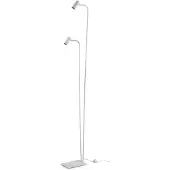 Ideal Lux Lampadaire 345314 GINGER, H 2155 mm, 2 x GU10, blanc