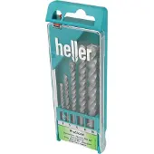 Heller Jeu de forets hélicoïdaux pour la pierre 5 pièces (4 mm)