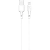 Ginza.se Câble de charge Lightning vers USB-A 0,3 m Câble rond blanc