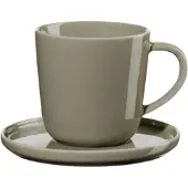 Asa selection Tasse à espresso avec soucoupe Coppa Shiso, 80 ml