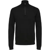 Selected Pull-over 'Berg' noir