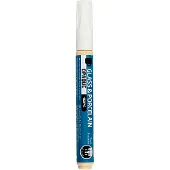 Creativ Company Crayon à peinture pour verre et porcelaine, épaisseur de trait : 2-4 mm, blanc, couvrant, 1pc
