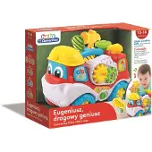 Clementoni Camion interactif « Eugenius The Road Genius » avec tournevis et marteau langue polonaise 50110