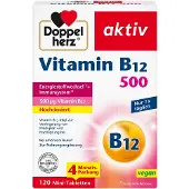Queisser Pharma & Co. KG Doppelherz Vitamine B12 500, 120 St TAB