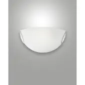 FABAS LUCE Applique Fox E27 Ø300mm Blanc, Italy