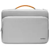 Tomtoc Defender-A14 Attaché-case pour ordinateur portable 14 pouces, Gris