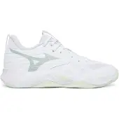 Mizuno Chaussures de sport d'intérieur Wave Momentum Pro pour femmes, couleur blanche, taille 40 (EU). Femme, couleur blanche, taille 40 (EU)