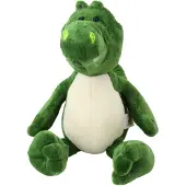 Lean Toys Peluche mascotte doudou crocodile vert 25cm