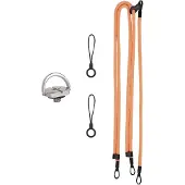 Sunnylife GS022 multifunctional neck strap for Pocket 3 (orange), Caméra d'action : accessoires, Orange