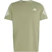 Adidas T-Shirt fonctionnel 'Adi365' olive / blanc