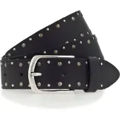 Mustang Ceinture noir / argent