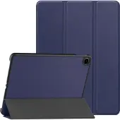 IMoshion Coque tablette Trifold pour OnePlus Pad Go 2 / Oppo Pad 5 - Bleu foncé