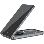 Wisam Proove Chargeur sans fil Metal Edge 3 en 1, couleur gris
