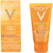 VICHY Capital Soleil BB émulsion toucher sec teintée SPF50 Tube 50ml 50 ml Émulsion