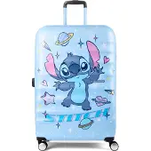 American Tourister Valisette bleu / bleu clair / rose