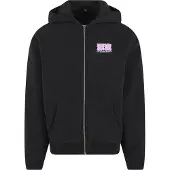 Mister tee Unleashed Power Full Zip Sweatshirt Noir S Homme