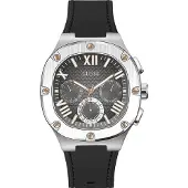 GUESS Headline Watch Argenté Homme