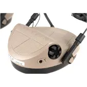 Sordin Supreme T2 Arc Helmet Memory Foam Headset Argenté