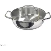 Berndes Poêle à servir 24 cm (avec couvercle) - b.brilliant