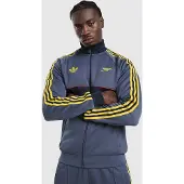 Adidas Veste de survêtement 'FC Arsenal OG' bleu marine / bleu foncé / jaune / rouge cerise
