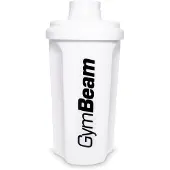 GymBeam Shaker 700 pour le sport, couleur blanche, 700 ml