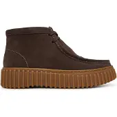 Clarks Shoes Chaussure à lacets 'Torhill Moss' brun foncé