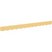 vidaXL , jupe de protection pour marquise, couleur sable, 329 x 20 cm, polyester