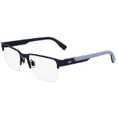 Lacoste Lunettes de Vue L2305 57/19/145 Blue Metal MAN L2305