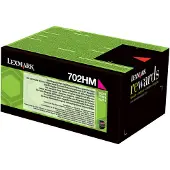 Lexmark 70C2HM0 (702HM) - Magenta - Toner - Grande capacité