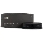 Urth 39mm Kit de sélections magnétiques ND (Plus+) (ND8+ND64+ND1000) (39 mm, Filtre gris neutre), Filtre photo, Noir