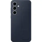 Samsung Coque arrière originale Standing Grip pour Galaxy S24 FE - Black & Blue